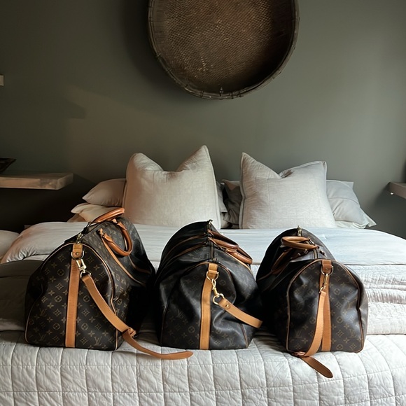 2 Louis Vuitton Keepall Bandouliere bundle - Picture 4 of 16